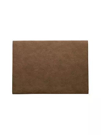 ASA SELECTION | Tischset "Vegan Leather" (Spearmint) | camel